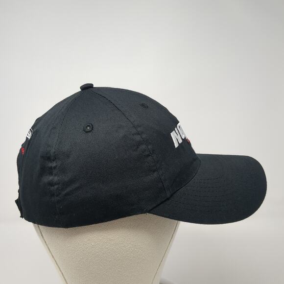 Nolan Real Rider Strapback Baseball Cap Black One Size Adjustable ATT Headwear - Picture 5 of 9